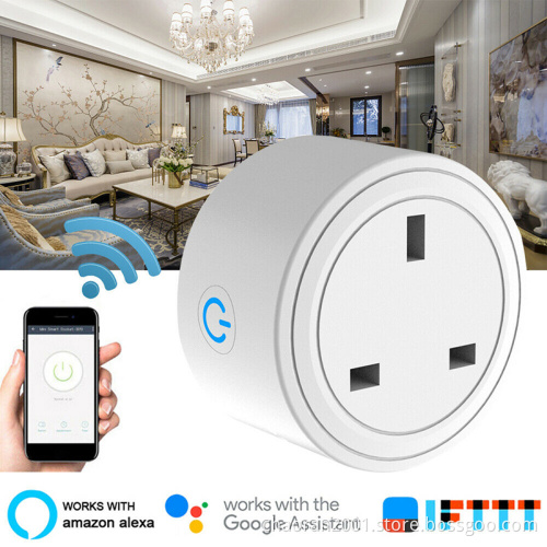 Amazon Smart Plug Works With Alexa Wholesale Electric Mini 10a 220v Wall Wireless Smart Home Power Outlet Socket EU UK Wifi